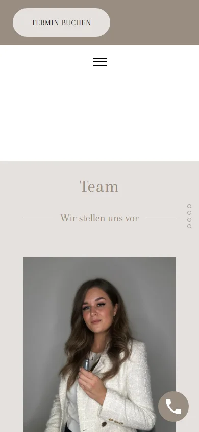Kosmetikkultur-Website auf dem Smartphone